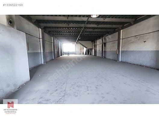 İSİSO Sanayi Sitesi'ndeki kiralık imalathanenin fotoğrafı