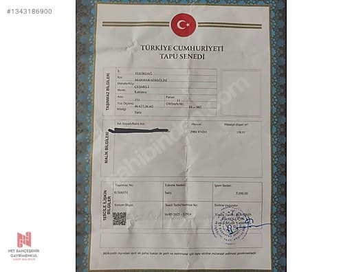 Marmaraereğlisi Çeşmeli'deki satılık arsanın fotoğrafı