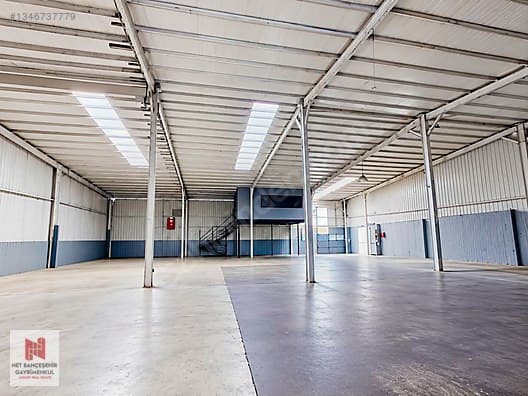 Esenyurt Akçaburgaz sanayideki kiralık hangarın fotoğrafı